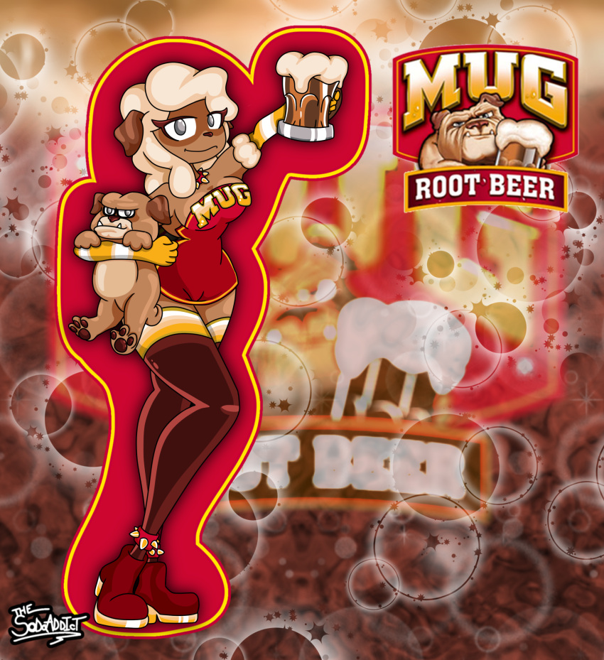 anthro beer beer_bottle beer_can beer_glass beer_mug big_breasts big_hair boobs breasts brown_body brown_fur brown_skin dog dog_collar dog_ears dog_girl dog_nose dog_tail doggy dress female female_only furry furry_only giant_breasts gloves gray_eyes long_gloves long_hair massive_breasts mug mug-chan mug_beer no_bra no_panties no_underwear pepsi_addict pussy pussy_visible_through_clothes pussy_visible_through_clothing root_beer rule_63 shirt skimpy skimpy_clothes skimpy_dress skimpy_outfit slutty_clothing slutty_outfit socks thigh_highs thighhighs thighs tiny_dress vagina vagina_visible_through_clothing white_eyes white_gloves white_hair yellow_gloves