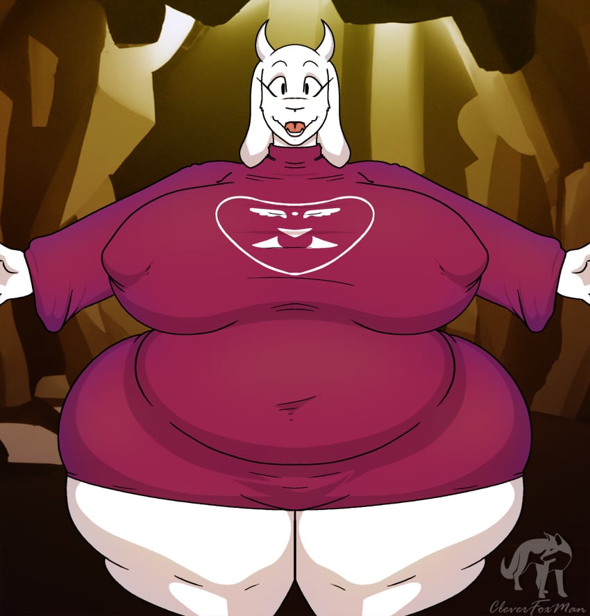 1girls anthro anthro_only arms_out ass belly big_breasts big_thighs breast breasts chubby chubby_female cleverfoxman clothed dress fat female female_focus female_only furry furry_only goat goat_horns hips horns huge_breasts huge_thighs hyper_breasts hyper_thighs large_ass large_breasts massive_breasts massive_thighs milf mother nipple_bulge nipples_through_clothes nipples_visible_through_clothing solo solo_female stomach thick_thighs thighs toriel undertale undertale_(series) white_fur wide_hips