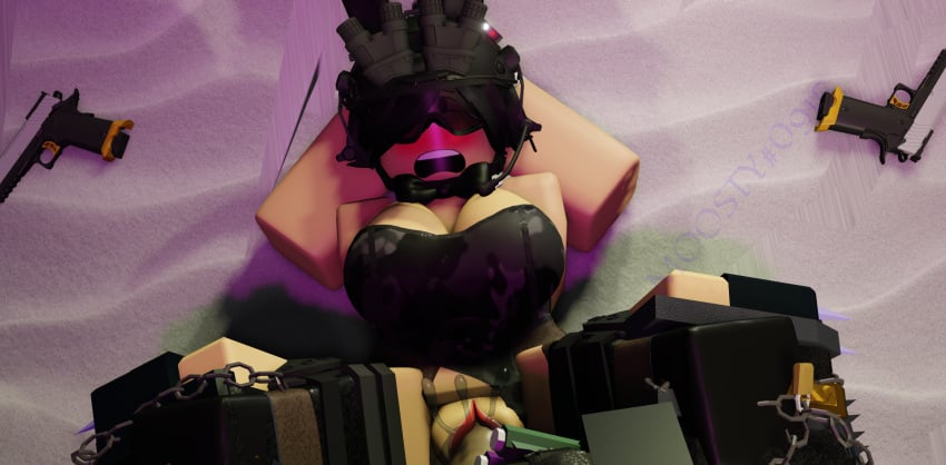 3d armor big_breasts blush bunny_girl dark decaying_winter grace_(bloxmodeller) gun hands_behind_head missionary_position moosty night_vision_goggles nighttime open_mouth outside pistol precum rape ripped_clothing roblox roblox_game robloxian self_upload sledge_king tactical_gear tagme top_view vaginal_penetration