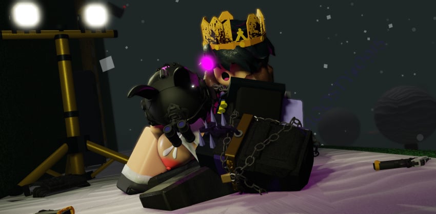 3d armor big_breasts blowjob bunny_girl cum cum_in_mouth cum_inside dark decaying_winter grace_(bloxmodeller) gun moosty night_vision_goggles nighttime open_mouth oral outside pistol rape roblox roblox_game robloxian self_upload side_view sledge_king tactical_gear tagme