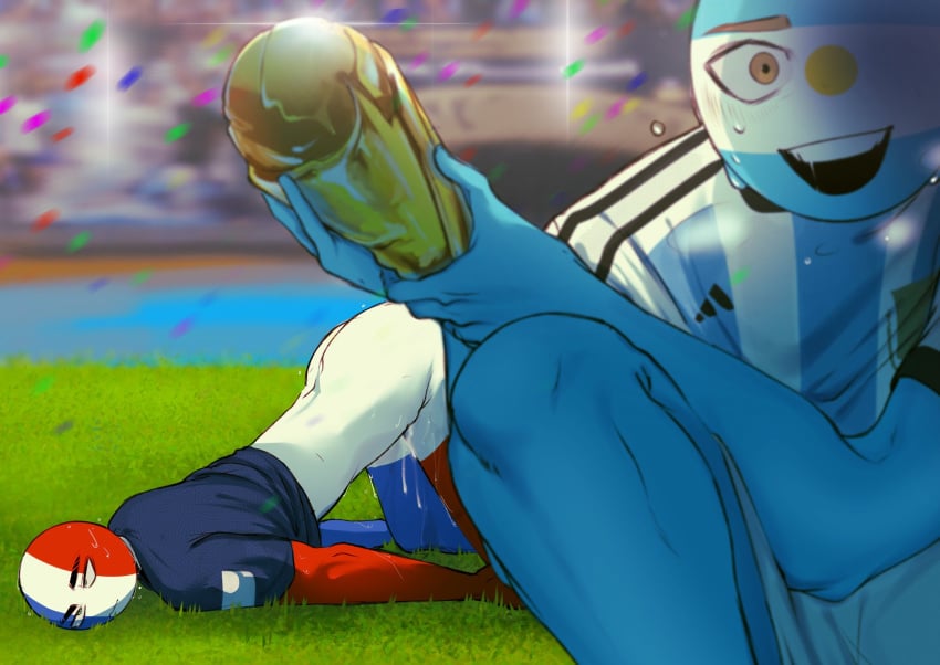 2022 2022_fifa_world_cup 2boys adidas after_sex argentina_(countryhumans) countryhumans cum_drip dafriix fifa france france_(countryhumans) gay male male_only stickman tagme trophy world_cup