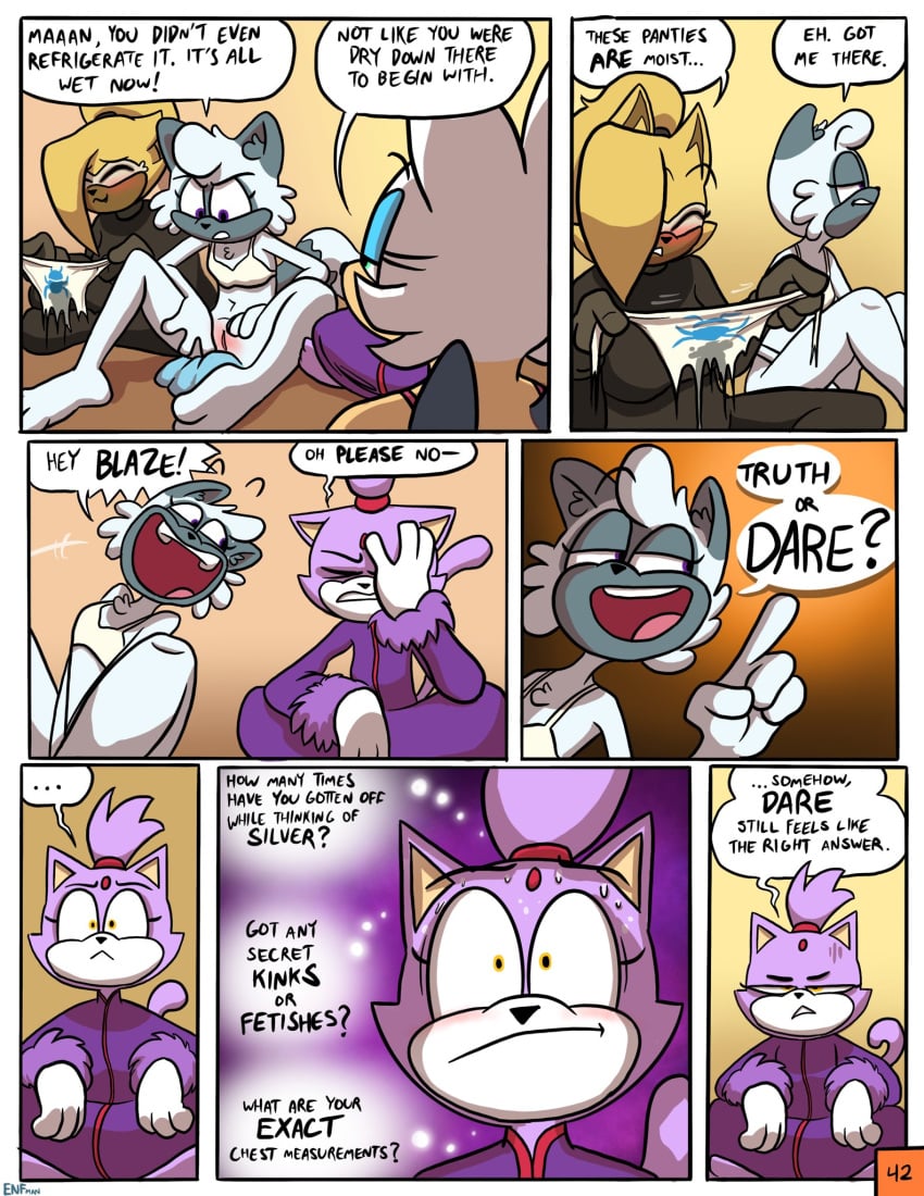 Blaze The Cat (Idw Comics) Rule 34 Image