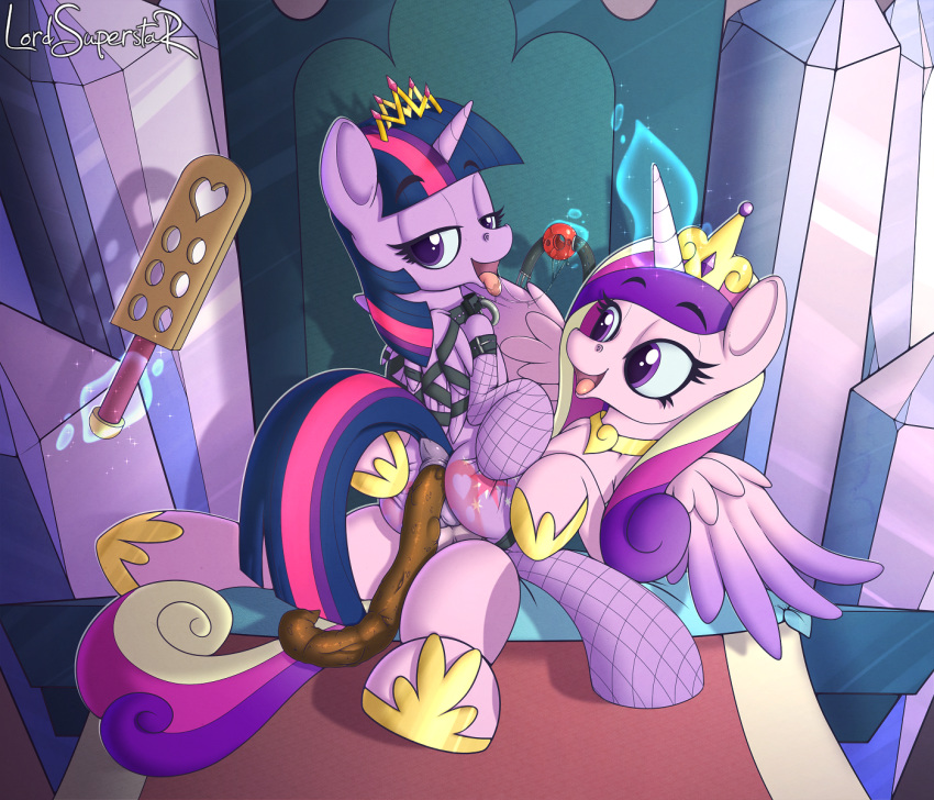 feces female friendship_is_magic lord_superstar my_little_pony princess_cadance_(mlp) scat twilight_sparkle_(mlp) yuri