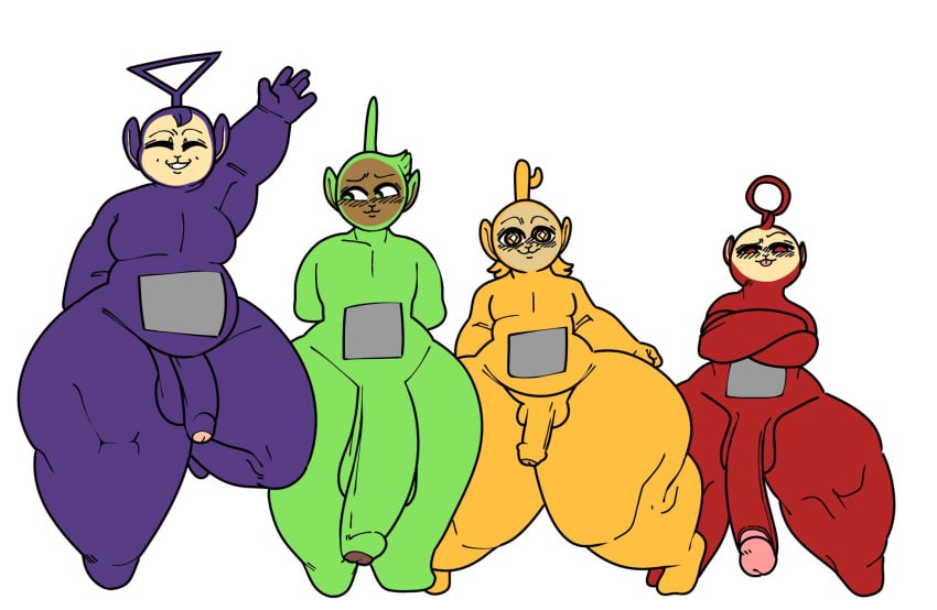 4boys bbm big_ass big_balls big_belly big_butt big_penis big_thighs caked_up chubby dilf dipsy fat femboy hd highres huge_thighs hyper hyper_ass hyper_balls hyper_legs hyper_penis laa-laa male male_only megokinho po_(teletubbies) source_request tagme teapot_(body_type) teletubbies the_main_teletubbies_cast tinky_winky voluptuous wide_hips wide_thighs