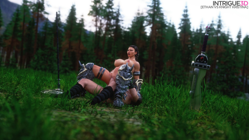 1boy 1boy1girl 1girls 3d armor armored_boots artist_name athletic athletic_female athletic_male big_breasts boots breasts busty cleavage commission curvaceous curvy curvy_figure ethan_(tornadowolf) ethan_wolfe evergreen_tree eyebrows eyelashes eyes female female_focus female_on_top fit fit_female fit_male forest gasp hair hips hourglass_figure huge_breasts intrigue3d knight knight_kristina krissy_(sgtbuck) large_breasts legs light-skinned_female light_skin lips male male/female muscular muscular_female muscular_male original original_character outdoors penetration pine_tree pussy reverse_cowgirl_position sex slushe_(website) stomach_bulge straight thick thick_legs thick_thighs thighs toned toned_female toned_male top_heavy upper_body vagina vaginal_penetration voluptuous waist wide_hips