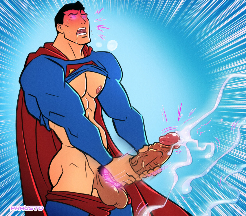 1boy abs absurd_res balls bara beating_off big_balls big_penis clark_kent clothed_masturbation cock_ring colored comic cum cum_squirt cum_squirting cumming cumming_hard cumshot dc dc_comics ejaculating ejaculating_cum ejaculation erect_penis erection excessive_cum functionally_nude hairless_balls hard_on huge_cock hypnosis intense_orgasm jacking_off jerking jerking_off jerking_off_hand_motion jerkingoff kal-el kryptonian looking_pleasured low_hanging_testicles male male_focus male_masturbation male_nipples male_only male_orgasm male_pubic_hair manly masculine masturbation muscles muscular muscular_male open_mouth orgasm orgasm_face pants_down pecs penile_masturbation penis penis_out phausto pink_kryptonite pleasure_face projectile_cum shirt_lift short_hair simple_background solo_male standing_male standing_masturbation stiffy stroking stroking_cock stroking_penis superhero superman superman_(series) two-handed_masturbation two-handed_stroking uncensored veiny_penis wanking western_art young_justice