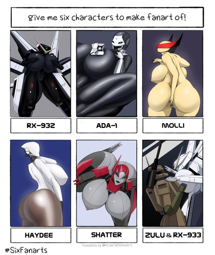 ada-1 big_ass big_breasts bumblebee_movie bungie destiny_(game) destiny_2 exo female gundam haydee haydee_(game) huge_ass robot shatter_(transformers) transformers unknown_character xeddo zulu