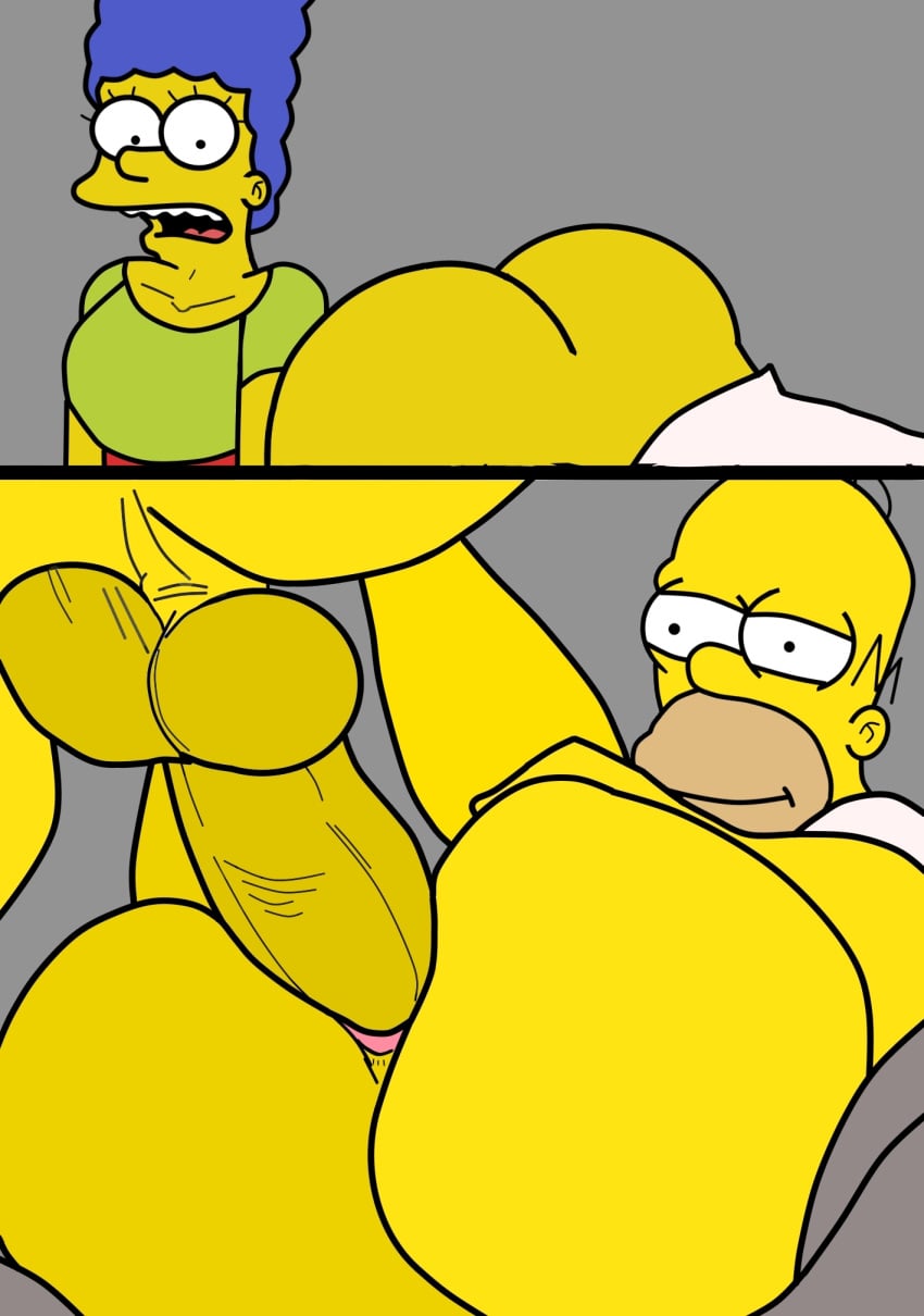 Homer Simpson (The Simpsons) Rule 34 Image