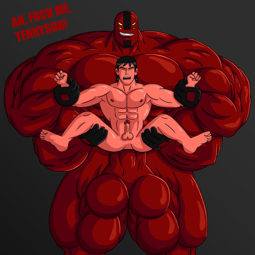 1boy 4_arms alien ben_10 ben_10_alien_force ben_10_ultimate_alien ben_tennyson domination fourarms gay gay_domination gay_sex imafrnin kevin_levin large_insertion large_penis male male_only multi_arm multi_limb muscle muscular_male penetration size_difference tetramand