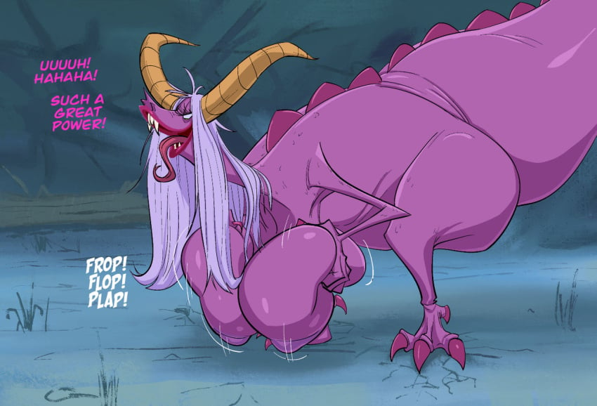 1girls big_breasts breasts bust busty commission curvaceous curvy curvy_figure disney disney_villains dragon eyelashes eyes female female_focus green_eyes hourglass_figure huge_ass huge_breasts human john_coffe large_ass large_breasts legs lipstick long_hair madam_mim mature_female purple_body purple_hair purple_skin the_sword_in_the_stone thick thick_legs thick_thighs thighs top_heavy upper_body villain villainess voluptuous wide_hips witch