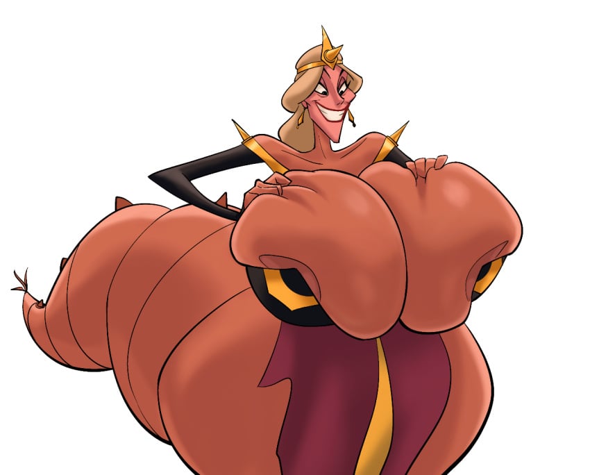 1girls bartok_the_magnificent big_breasts blonde_hair breasts busty cleavage commission curvaceous curvy curvy_figure digital_media_(artwork) don_bluth dragon eyebrows eyelashes eyes female female_focus hair hips hourglass_figure huge_breasts human hybrid john_coffe large_breasts legs light-skinned_female light_skin lips ludmilla_(bartok) tail thick thick_legs thick_thighs thighs thunder_thighs top_heavy transformation upper_body villain villainess voluptuous waist wide_hips