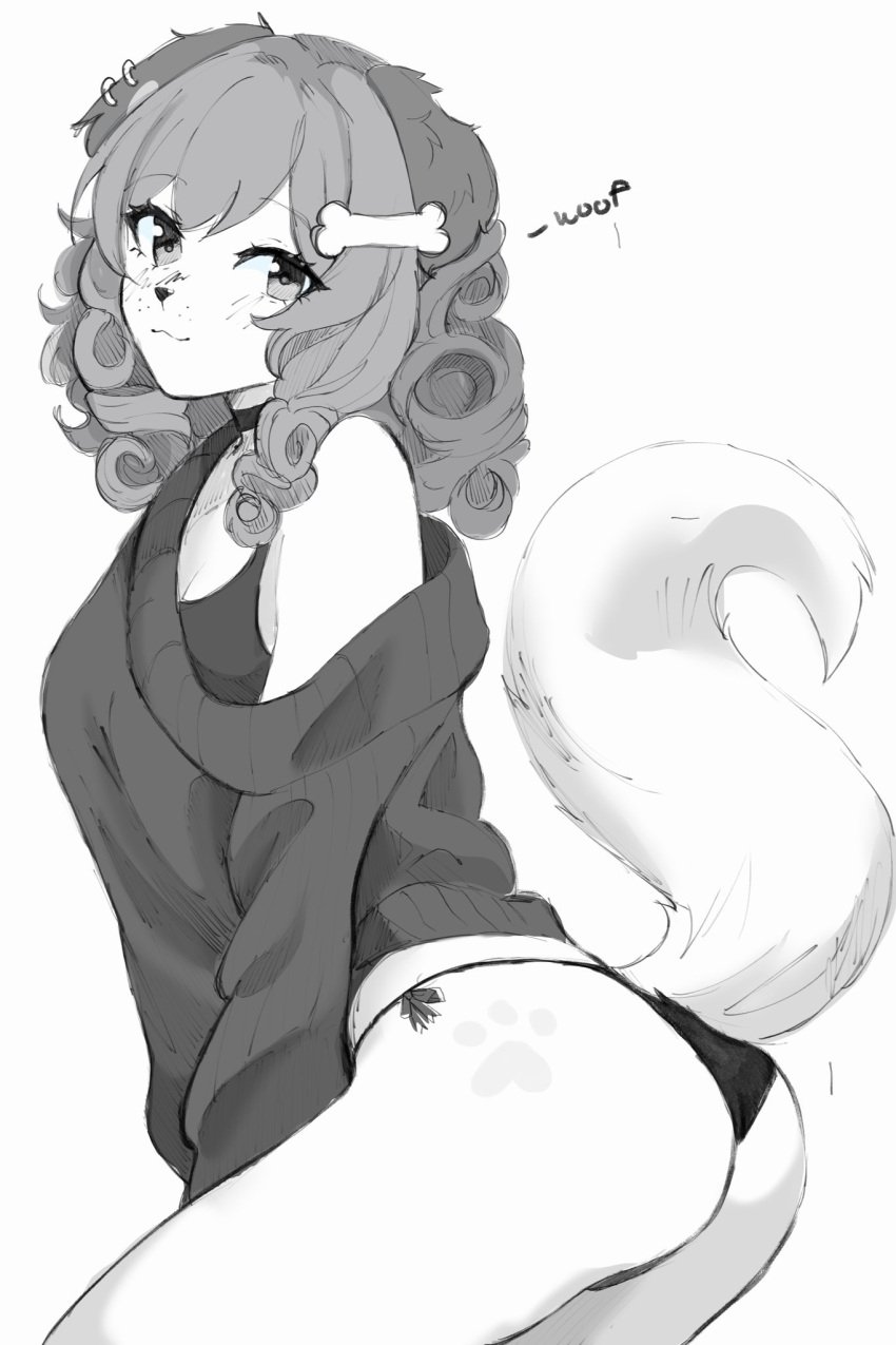 anthro ass bikini birthmark_on_ass cute puppy_(puppyypawss) puppyypawss_(artist) tagme