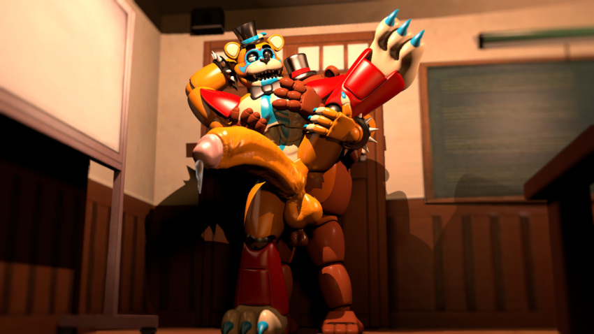 2022 2boys 3d 3d_(artwork) anal anal_sex animatronic anthro anthro_on_anthro anthro_penetrated anthro_penetrating anthro_penetrating_anthro azika_(artist) bara barazoku big_balls big_cock big_penis big_testicles black_nose bodypaint bow_tie bowtie bracelet chubby chubby_anthro chubby_male digital_media_(artwork) facepaint fangs fat fat_man five_nights_at_freddy's five_nights_at_freddy's:_security_breach five_nights_at_freddy's_2 flaccid flaccid_penis foreskin_folds from_behind from_behind_position gay gay_domination gay_sex genital_fluids glamrock_freddy_(fnaf) glans goldiefredber half-erect hand_on_own_leg hands_on_breasts headgear headwear holding_leg huge_balls huge_cock huge_testicles humanoid_genitalia humanoid_penis hyper_balls hyper_genitalia hyper_penis hyper_testicles large_penis legs_apart legs_held_open legs_up looking_at_another looking_at_partner machine male/male male_only male_penetrated male_penetrating male_penetrating_male muscles muscular_anthro muscular_arms muscular_male one_eye_closed open_mouth penetration penetration_from_behind penile_penetration precum_drip precum_on_penis precum_string precum_trail retracted_foreskin robot scottgames sharp_teeth shoulder_pads size_difference small_dom_big_sub small_penis smaller_male source_filmmaker spiked_bracelet standing standing_on_one_leg standing_position standing_sex steel_wool_studios teeth thick_penis toe_claws toes top_hat toy_freddy_(fnaf) yaoi