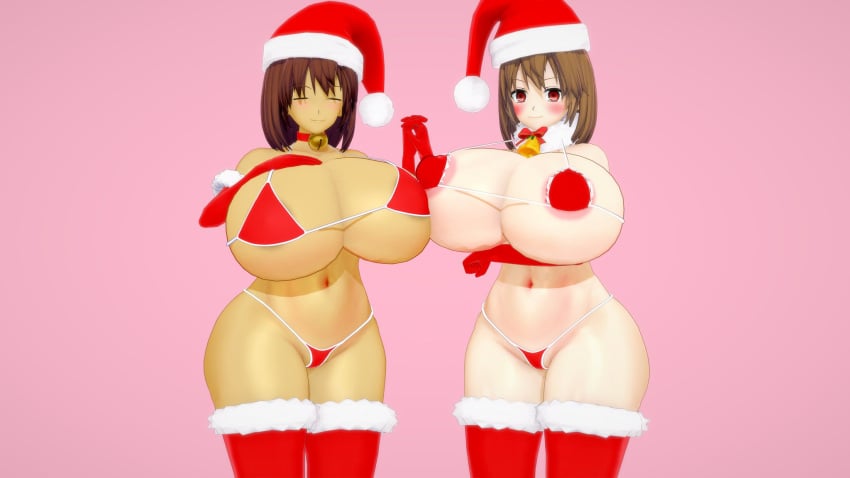 2girls 3d albyon chara female female_only frisk tagme toby_fox undertale undertale_(series)