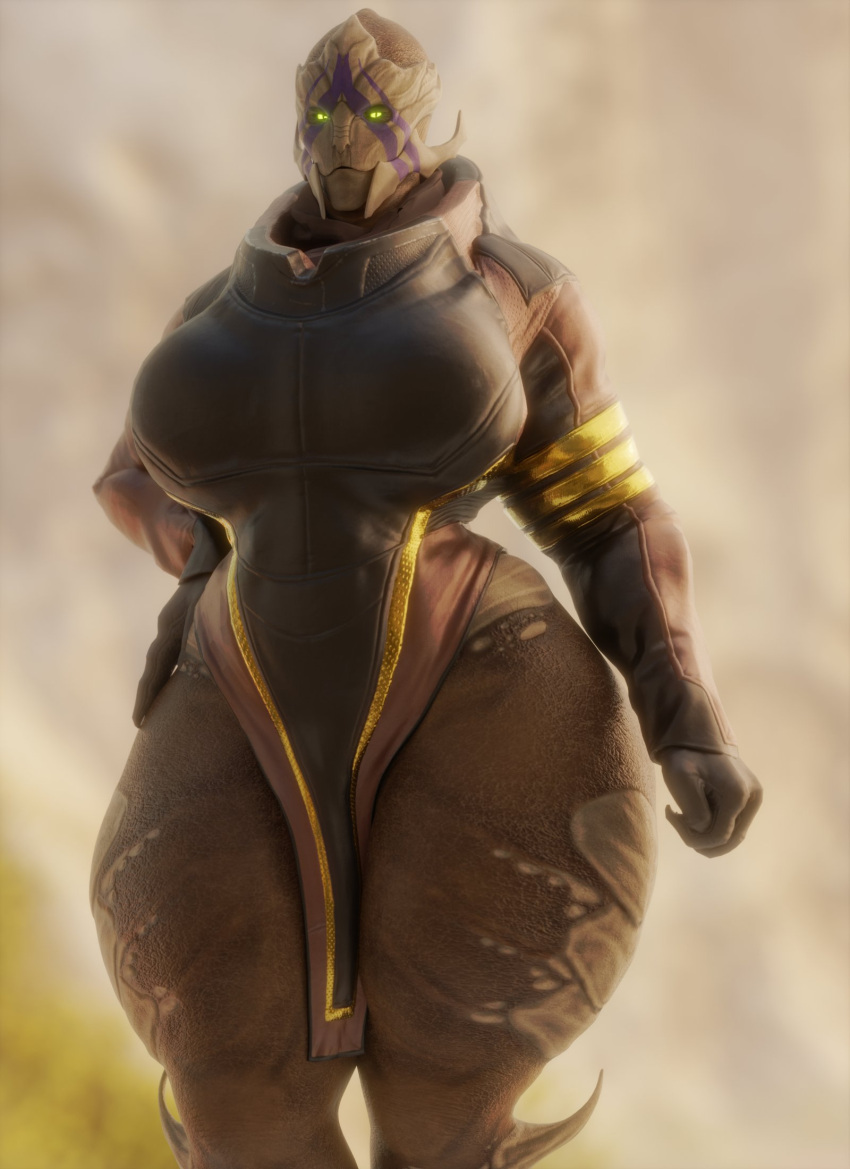 3d big_breasts coolmaster98 curvy mass_effect mass_effect_andromeda thick_thighs turian vetra_nyx