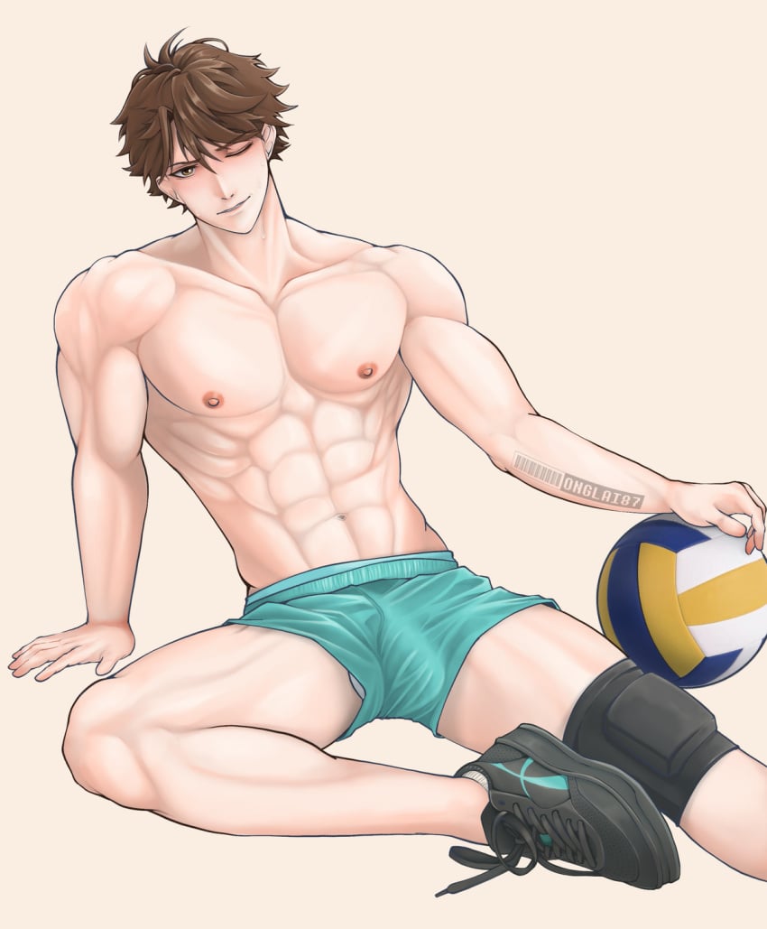 male male_only oikawa_tooru_(haikyuu!!) onglai87 solo_male tagme