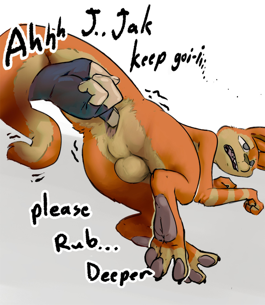 2_fingers 3_toes absurd_res anal anal_fingering anal_sex anthro anus ass balls claws clenching clothing daxter dialogue digital_media_(artwork) duo edging english_text erection feet fingering fingerless_gloves fingers fist fur genitals gloves hair handwear hi_res human hybrid jak jak_and_daxter lidded_eyes male male/male male_only mammal mindkog mustelid musteline naughty_dog nude open_mouth orange_body orange_fur otter ottsel pawpads paws penetration perineum presenting presenting_anus presenting_hindquarters sex shaking simple_background solo sony_corporation sony_interactive_entertainment stripes stuttering tail teeth text toes tongue true_musteline weasel wrapped_tail yellow_body yellow_fur