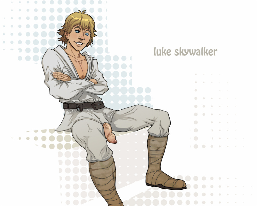 anma luke_skywalker male male_only penis solo solo_male star_wars tagme