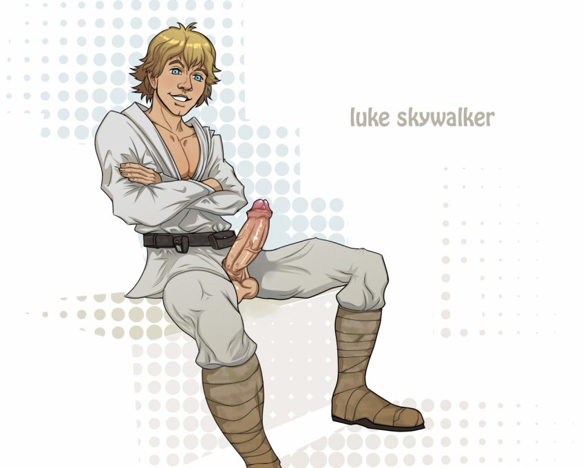 anma luke_skywalker male male_only penis solo solo_male star_wars tagme