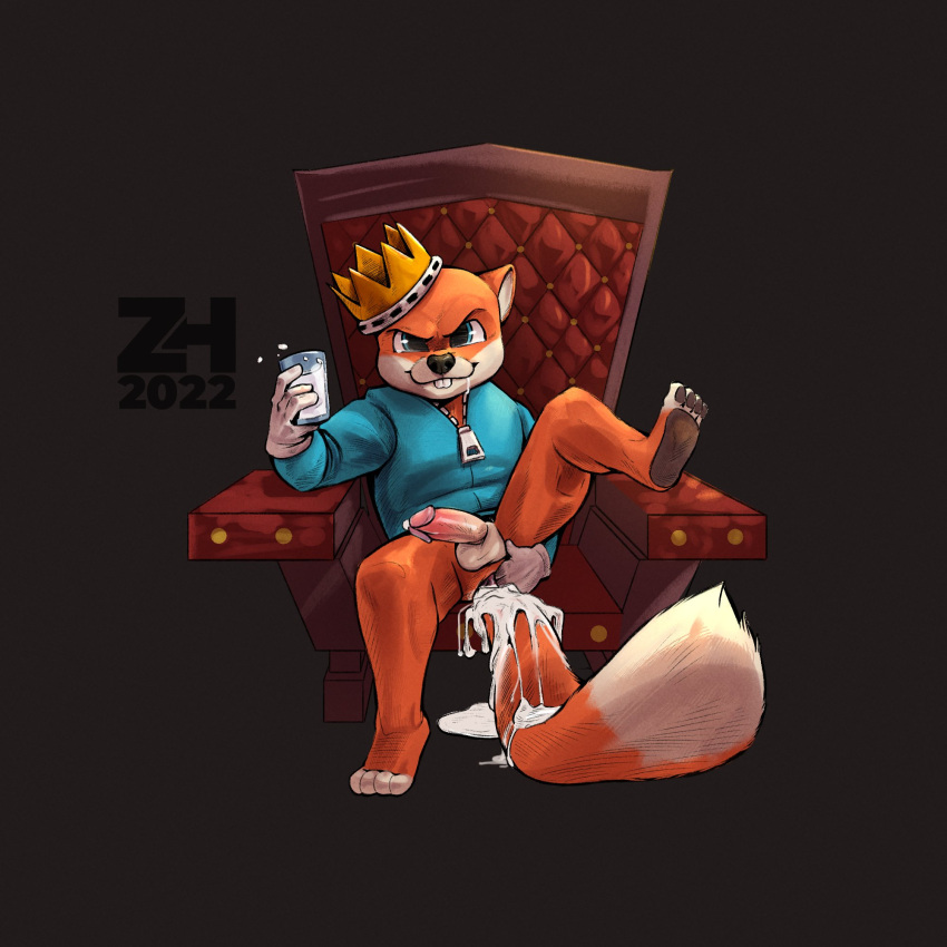 1:1 after_sex anthro anus ass black_nose blue_eyes bodily_fluids bottomless buckteeth chair clothed clothing conker conker's_bad_fur_day crown cum cum_in_ass cum_inside cum_on_face dipstick_tail fluffy fluffy_tail fur furniture gaping gaping_anus genital_fluids glass glass_of_milk gloves handwear hi_res hoodie male male_only mammal markings milk orange_body orange_fur partially_clothed presenting presenting_anus presenting_hindquarters rareware rodent sciurid smile solo spread_anus spreading tail tail_markings teeth throne topwear tree_squirrel zhearun