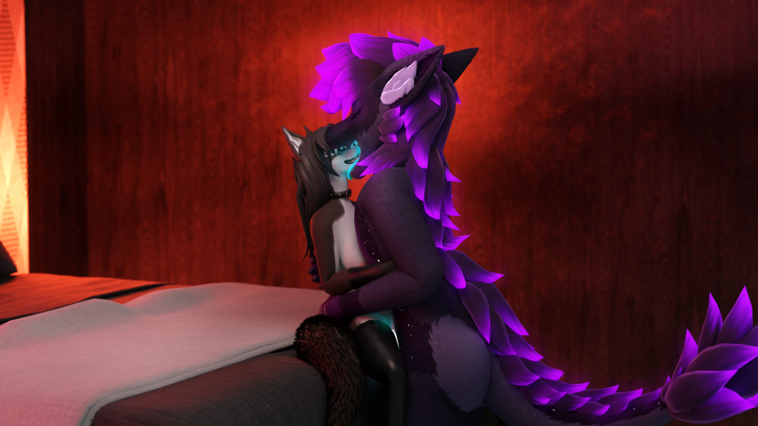 3d_(artwork) absurd_res anthro bed bedroom canid canine canis digital_media_(artwork) duo female furniture glowing hi_res huge_filesize invalid_tag kobold male mammal open_mouth penetration razz_(shinyumbra) shinyumbra tagme vaginal_penetration vaginal_penetration vore wolf