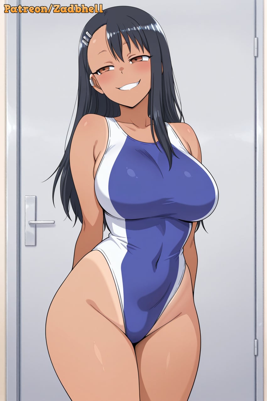 1girls ai_generated anus big_ass big_breasts bikini breasts cameltoe cheating cheating_girlfriend cosplay curvy curvy_female curvy_figure female female_only hayase_nagatoro huge_ass mature_female netorare ntr paymetons_plug please_don't_bully_me,_nagatoro pubic_hair smile smiling swimsuit, zadbhell