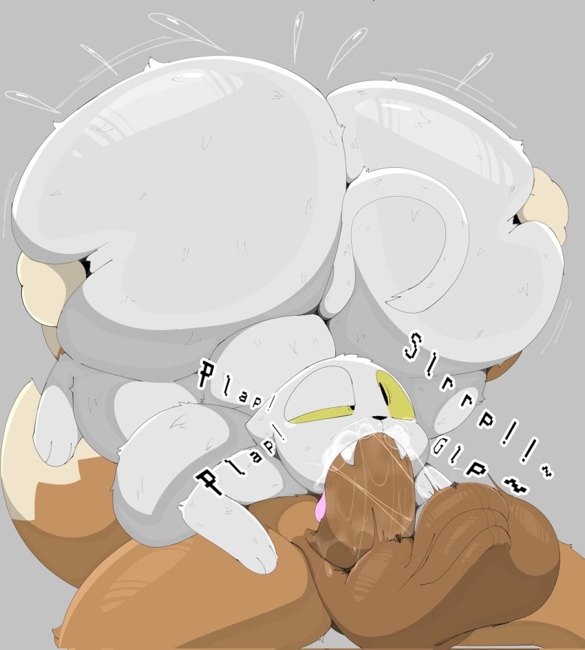 a_cat_is_fine_too anthro ass_eating ass_grab big_breasts big_butt blowjob breasts busty_feral cat creatures_inc. crossgender deepthroat edit eevee english_text face_fucking female female/male feral fluffy huge_ass hyper_ass male nintendo oc off_(game) overwhelmed pokemon pokemon_rgby pussy_eating raven30_(editor) rule_63 sloppy_blowjob sloppy_deepthroat sparkothefailure straight text third-party_edit valerie_(off)