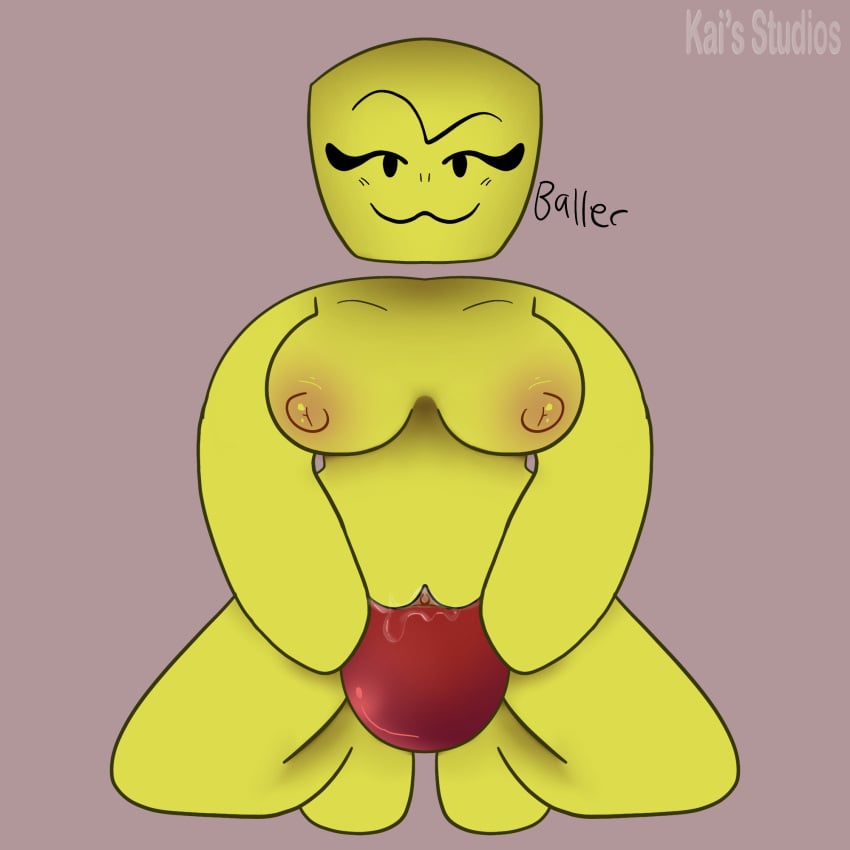 2023 bald ball baller boss_fighting_stages eyelashes female hi_res kais_studios masturbation orange_skin pussy_juice roblox roblox_game robloxian rule_63 self_upload solo solo_female tagme