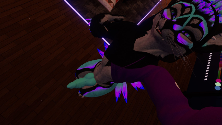 animal_genitalia animal_penis blue_fur cyan_fur jex jexouium penis purple_fur rexouium tagme twitter url vipertherex vrchat