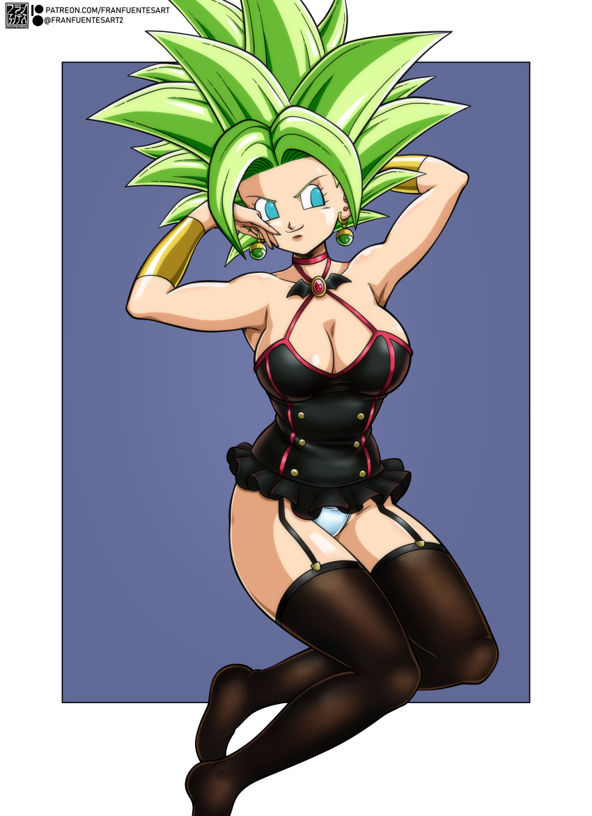 clothing dragon_ball dragon_ball_super franfuentesart2 kefla shounen_jump tagme