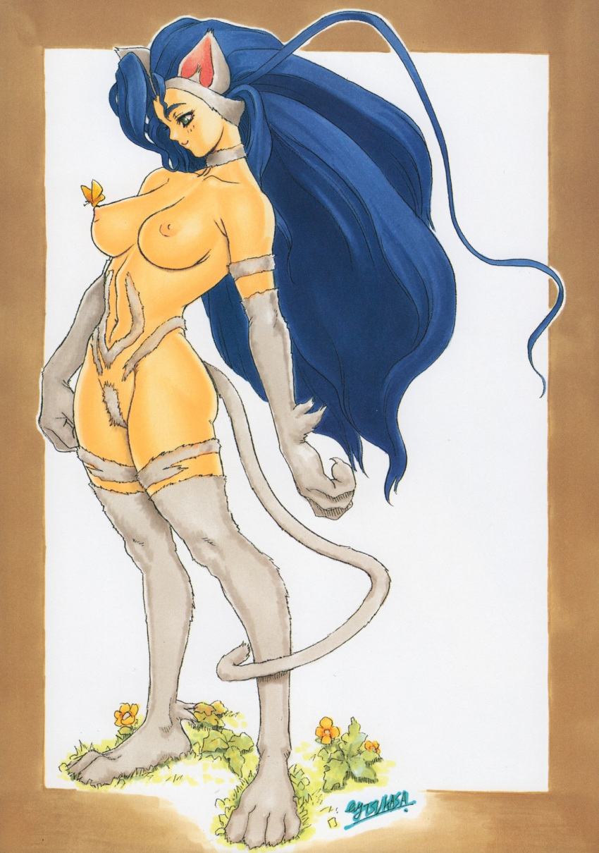 1996 1girls darkstalkers felicia_(darkstalkers) female small_breasts tagme tsukasa_jun