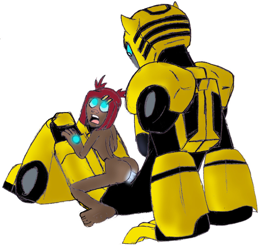 ass bumblebee bumblebee_(transformers) edward18 penetration sari_sumdac tagme transformers transformers_animated