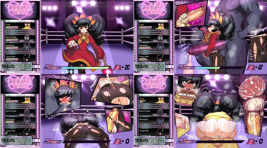 1girls 4boys absurdres ahe_gao ashley_(warioware) buttjob captain_kirb comic condom condom_filling condom_on_penis condom_wrapper covered_buttjob cowgirl_position crossover cum cum_between_ass cum_in_mouth cum_in_pussy cum_in_uterus cum_inside cum_overflow cumshot defeat defeat_sex defeated defeated_heroine french_kiss fronk game_over gameplay_mechanics gangbang grope groping hd health_bar hi_res high_resolution highres hot_dogging impregnation impregnation_risk karryn's_prison mario_(series) multiple_boys multiple_males multiple_panels nintendo non_con nonconsensual ovum parody parody_porn petite petite_body questionable_consent remtairy rental_room size_difference smaller_female sperm_cell tagme timer user_interface vaginal_penetration warioware wrestling_ring young young_cricket_(warioware) younger_female younger_male