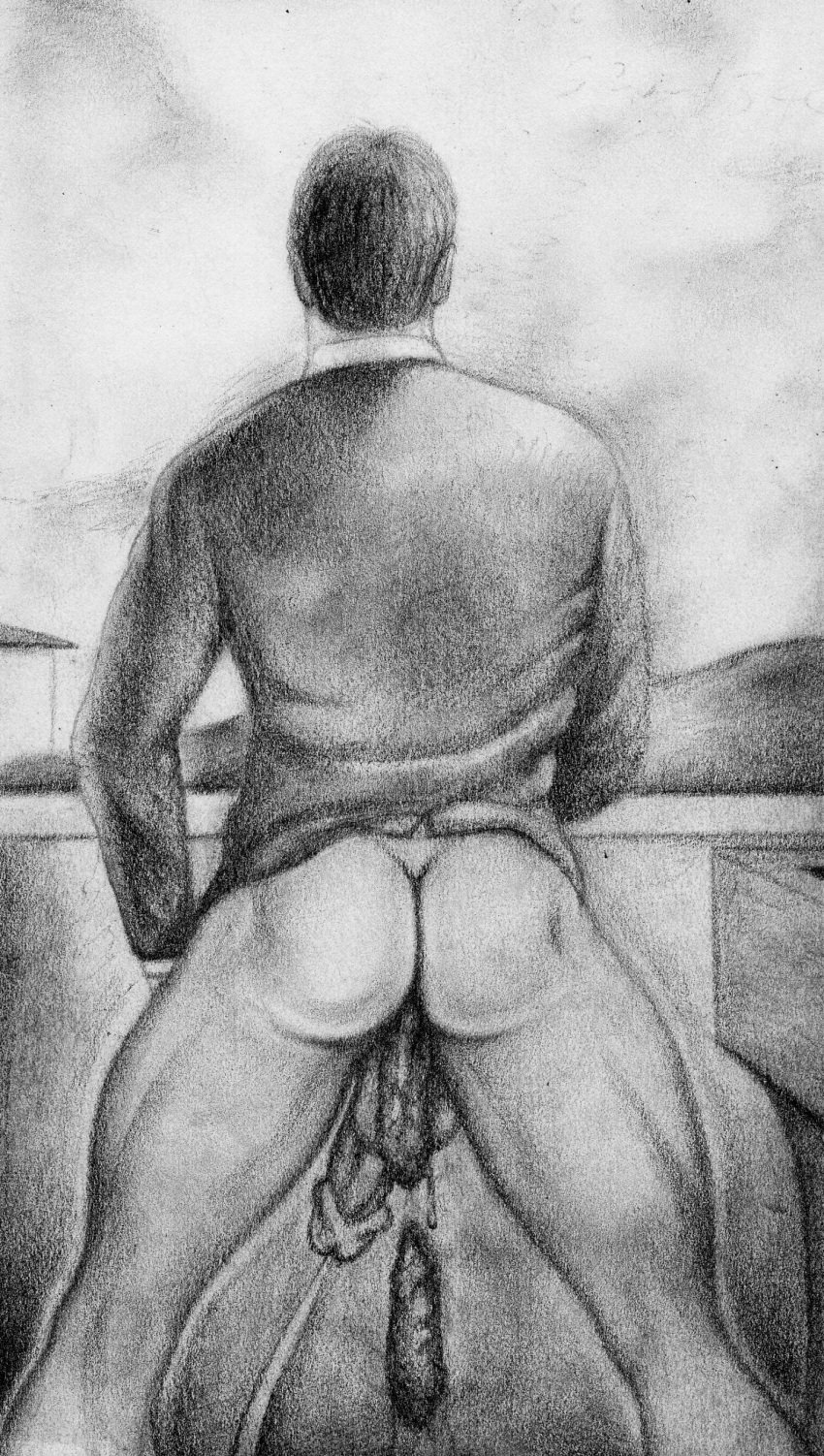 1boy ass back_view backsack balls bara behind_view big_ass big_balls big_butt big_penis blazer bodily_fluids bubble_ass bubble_butt business_suit businessman casual casual_scat cum cum_while_defecating cumming cumming_from_defecation cumshot dat_ass defecating defecation disgusting edit edited ejaculation exhibitionism fat_ass feces feet_out_of_frame fetish genitals glans hands-free human human_only jacket kink large_ass large_penis male male_only manly masculine monochrome mostly_nude muscles muscular muscular_male muscular_thighs orgasm original original_character outdoors outside penis public public_nudity public_scat round_ass scat semen shit shitting standing street suit_jacket testicles thick thick_ass thick_penis thick_thighs topwear traditional_media_(artwork) uncensored vortex_(artist) yaoi