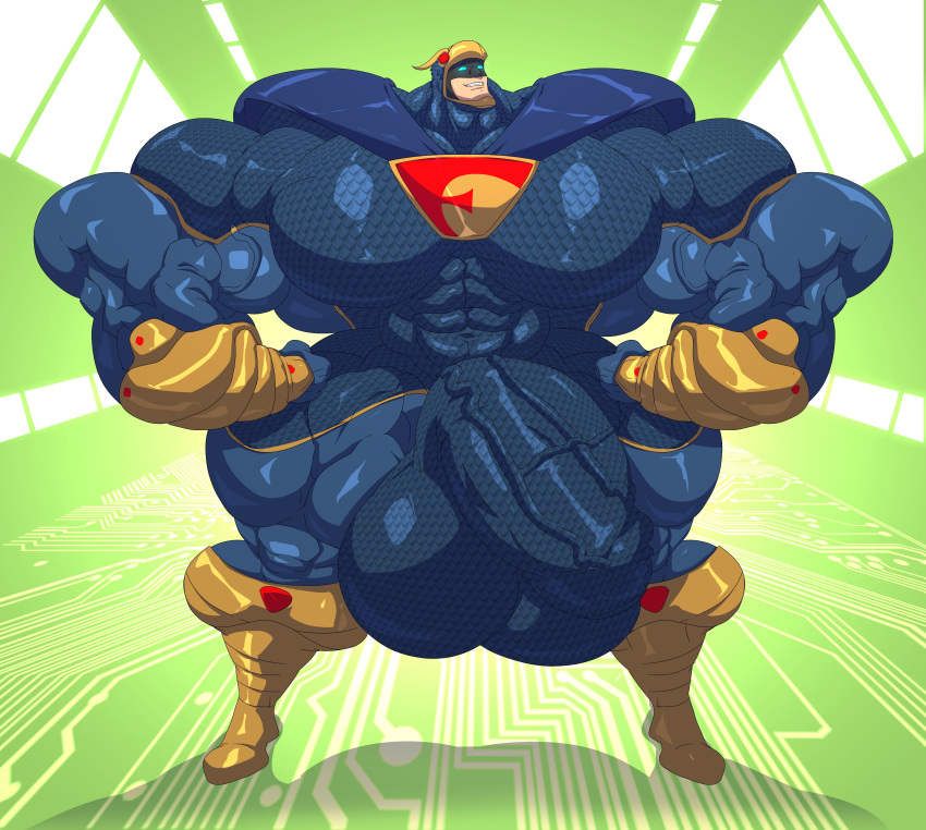 abs biceps blue_falcon cerulien47 furry gay hyper hyper_balls hyper_genitalia hyper_penis hyper_testicles male male_focus male_only muscle muscles muscular muscular_arms muscular_ass muscular_back muscular_legs muscular_male muscular_thighs nipples pecs veins veiny_penis