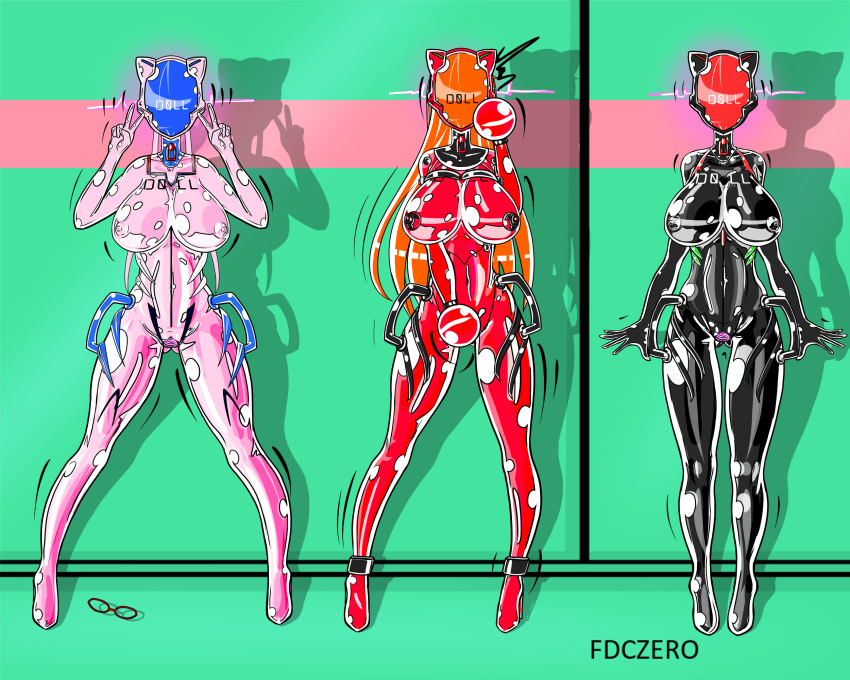 ahegao asuka_langley_sohryu cat_ears corruption dollification fdczero female goo_transformation handles large_ass large_breasts mari_illustrious_makinami mid-transformation neon_genesis_evangelion nipples plugsuit pussy rebuild_of_evangelion rei_ayanami sex_doll thick_thighs transformation wide_hips