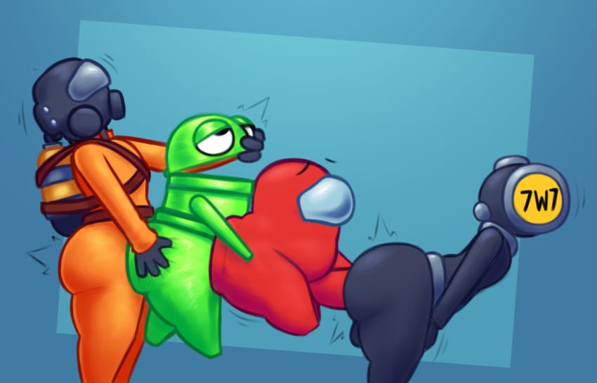 among_us armless ass big_ass big_butt big_penis content_warning_(game) crewmate_(among_us) crossover employee_(lethal_company) femboy forced genitals group group_sex holding_butt holding_mouth human humanoid innersloth lethal_company machine male male/male mammal meowny mge mge_train orgy penis player_(content_warning) r.e.p.o. robot semibot sex short_stack thick_thighs train_position twitch_lines twitching