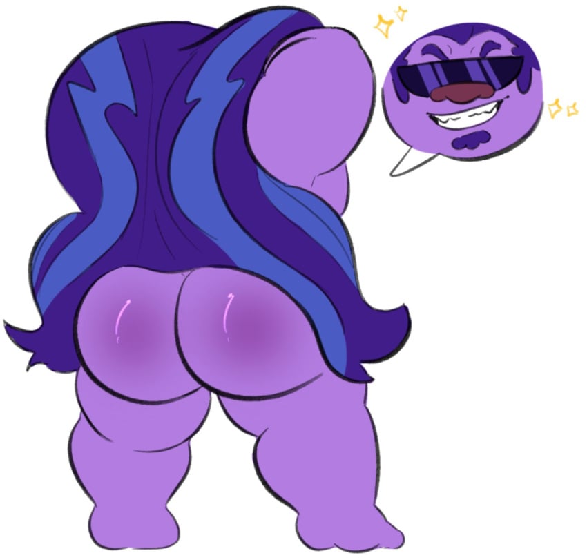 anommyself ass bara daddy fat_ass gay hair long_hair male non-human perfect_ass seductive sex solo toony trolls trolls:_trollstopia