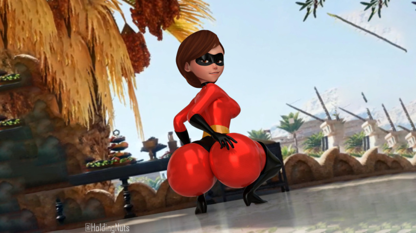 1girls 3d 3d_(artwork) ass ass_focus big_ass big_breasts bottom_heavy breasts bubble_ass bubble_butt butt_focus disney elastigirl female female_only helen_parr hero holdingnuts huge_ass huge_butt huge_thighs mask milf mother pixar smooth_skin solo suit superheroine tagme the_incredibles the_incredibles_2 thick_ass thick_legs thick_thighs tight_clothing tight_fit wide_hips wide_thighs