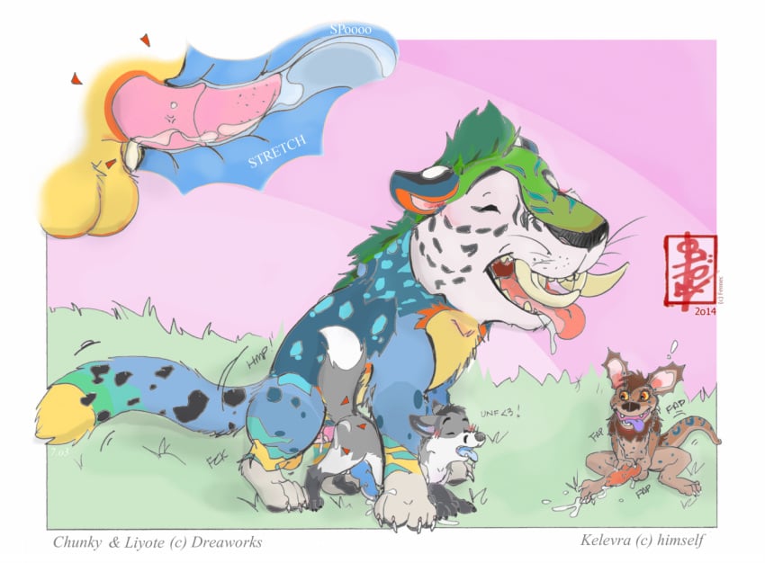 Kelevra (Chunky (The Croods)) Rule 34 Image