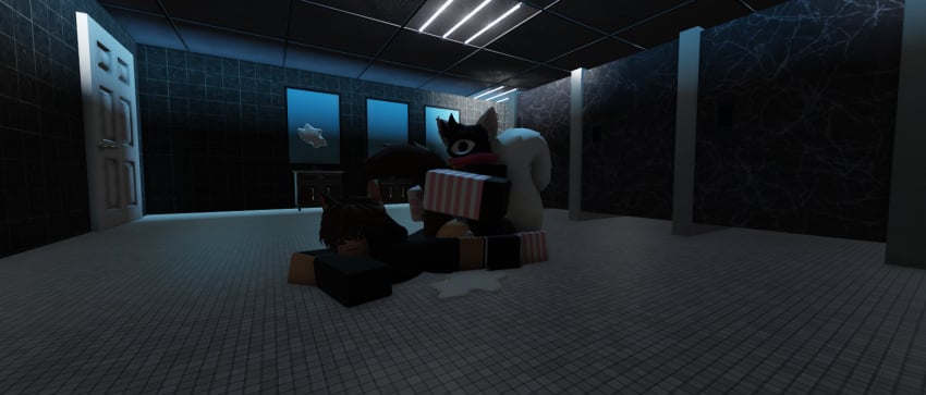 2boys 3d 4k artist_request cum cum_in_ass doors_(roblox) femboy neko_seek_(doors) roblox roblox_game robloxian seek_(doors) seek_chan source_request tagme toilet