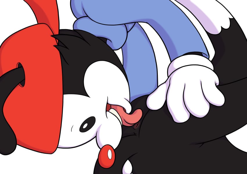 animaniacs ass black_tail butt butthole cap cub incest male minum red_cap rimjob rimming tail tongue tongue_sticking_out transparent_background unknown_gender wakko_warner warner_brothers yakko_warner