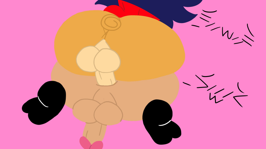 2boys balls balls_deep ballsack butt_focus fat_ass floofysoda gay oc soda_(floofysoda)