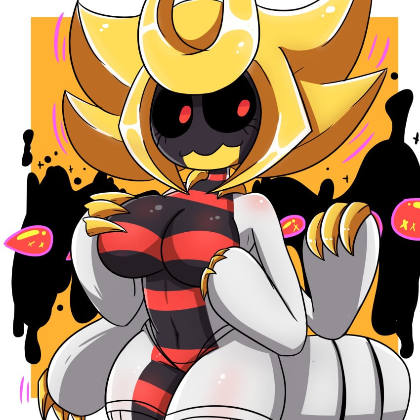 female giratina pokémon_(species) pokemon r_bismut rbismut rule_63 solo solo_female