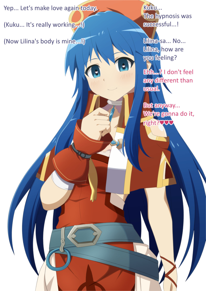 1girls blue_eyes blue_hair breasts english_text femsub fire_emblem fire_emblem:_the_binding_blade hard_translated heart heart_eyes lilina_(fire_emblem) maledom mind_control netorare nintendo paid_reward_available symbol_in_eyes text translated yugo-eti