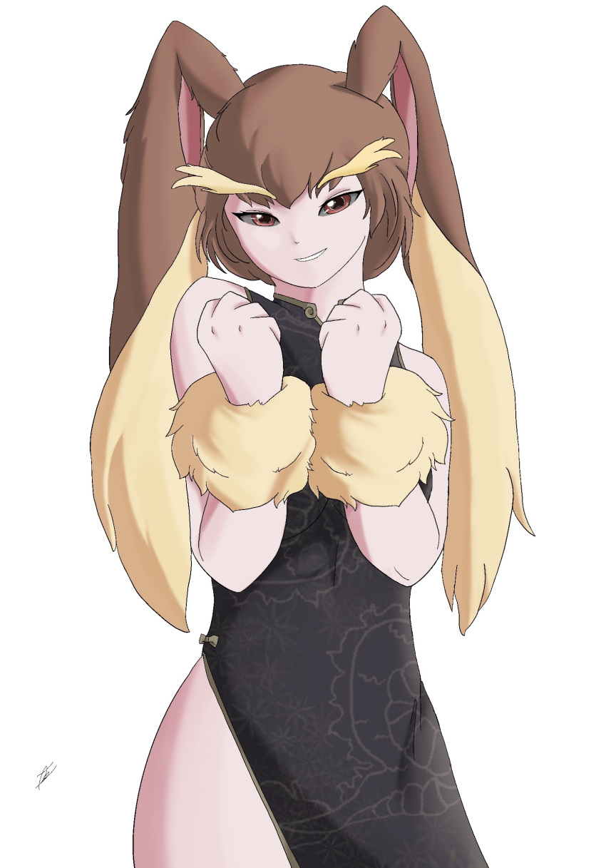 big_ass big_breasts big_butt breasts bunny_costume bunny_ear bunny_ears bunny_girl bunnysuit furry furry_breasts furry_female humanized lopunny nintendo pokemon pokemon_(species) prismdogartz pussy rabbit rabbit_ears rabbit_humanoid wet_pussy