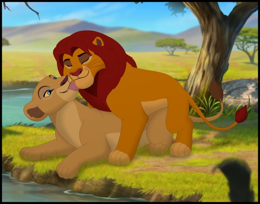 disney duo felid female feral hi_res kaion lion male male/female mammal nala pantherine penetration sex simba the_lion_guard the_lion_king