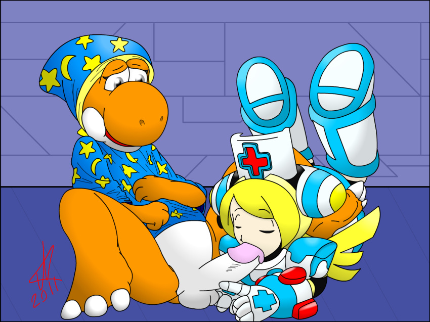 cinnamon_gaudille hope(n_forever) mario_(series) mega_man mega_man_x nintendo tekstation yoshi