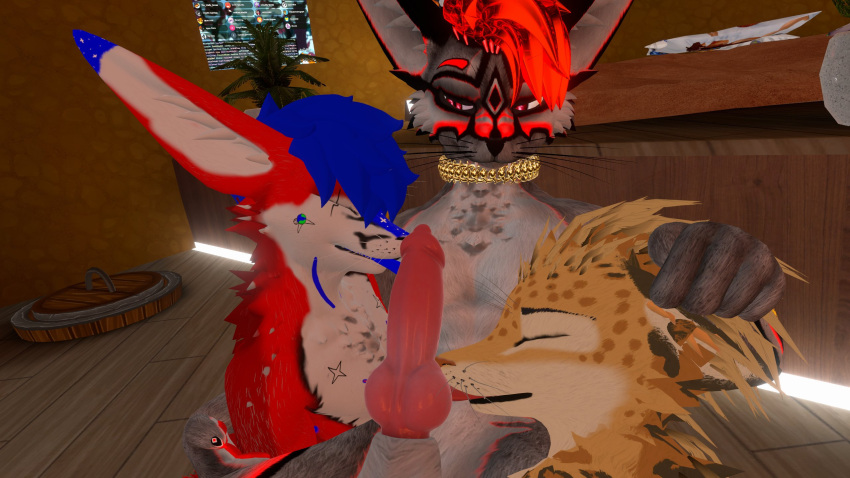 animal_genitalia animal_genitals animal_penis anthro anthro_only blazen420 blue_hair canine_genitalia canine_genitals canine_penis fox fur furry furry_only landedcoot male male_only penis rain_jur red_fox red_fur rexouium tagme twitter url vr_media vrchat vulpine white_belly