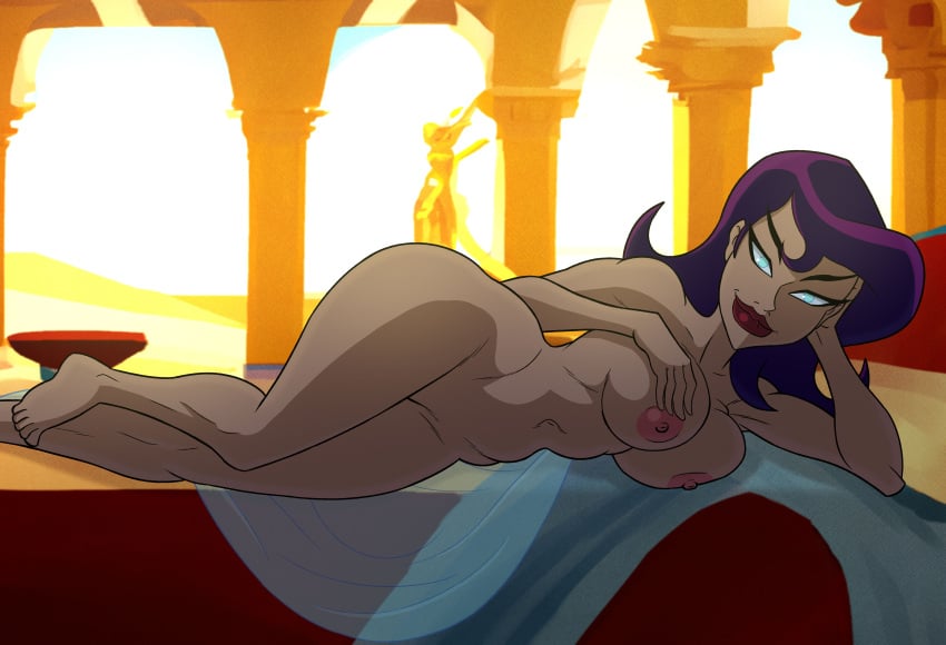 artist_request circe_(dc) dc_comics dcau female_only justice_league_unlimited naked nude nudity wonder_woman_(series)